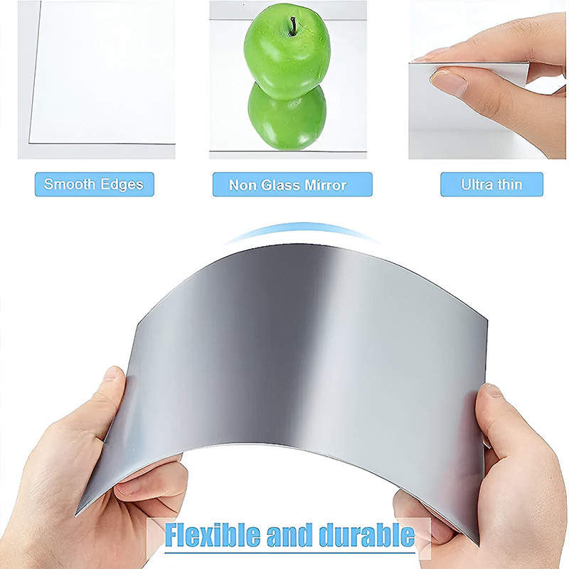 آینه چسبی نشکن طرح مستطیل