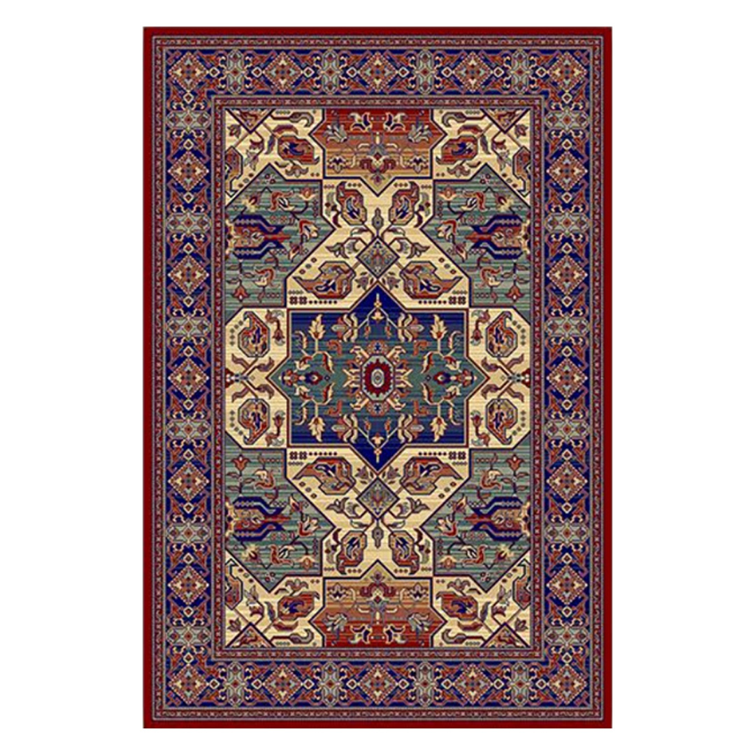 فرش مخمل نادی طرح سنتی کد o155