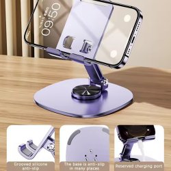 نگهدارنده و هولدر موبایل رو میزی مدل فلزی