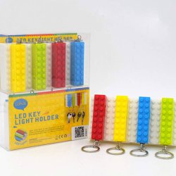 جاکلیدی دیواری 4 عددی طرح لگو